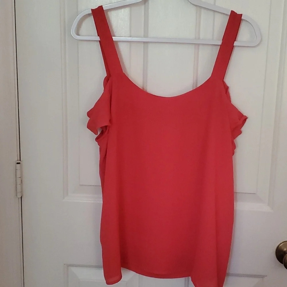 Sweet Pea Cold Shoulder Womens Top